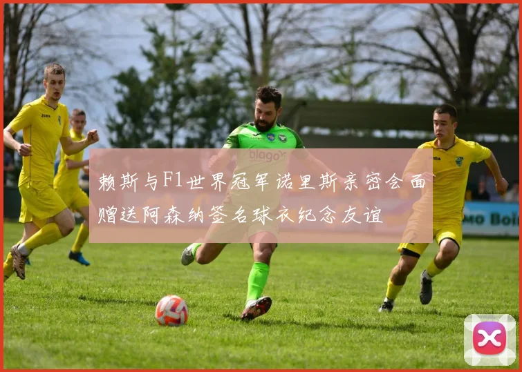 赖斯与F1世界冠军诺里斯亲密会面赠送阿森纳签名球衣纪念友谊